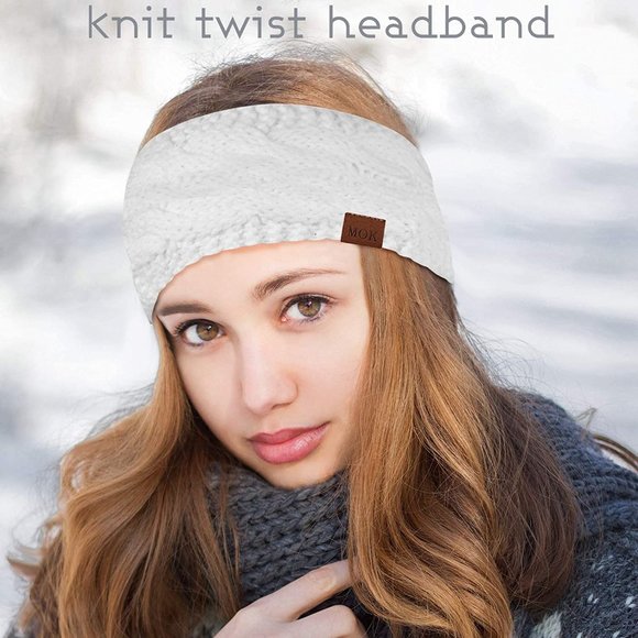 ⬇️ Warm Headband Fuzzy Fleece Lined Headwrap Ear - Picture 5 of 8